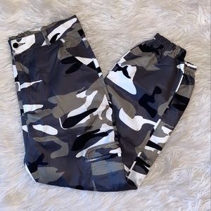 camo joggers